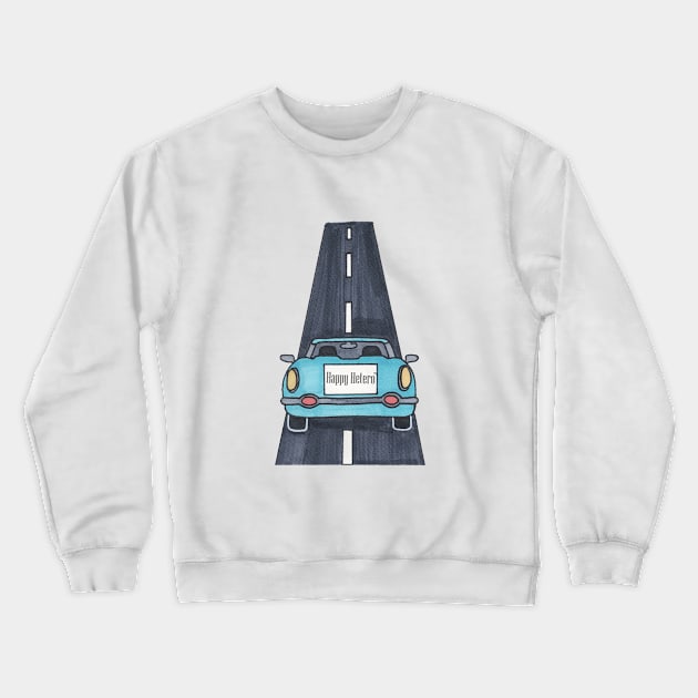 Happy Hetero "Speedy Love" Crewneck Sweatshirt by Happy Hetero™